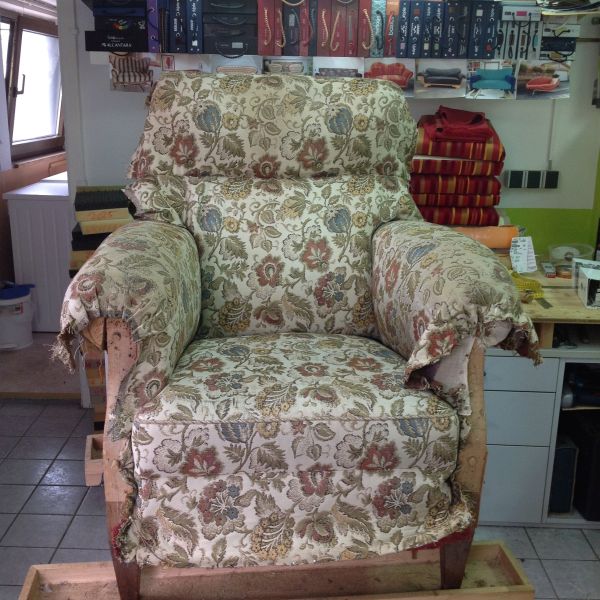 Sessel vorher