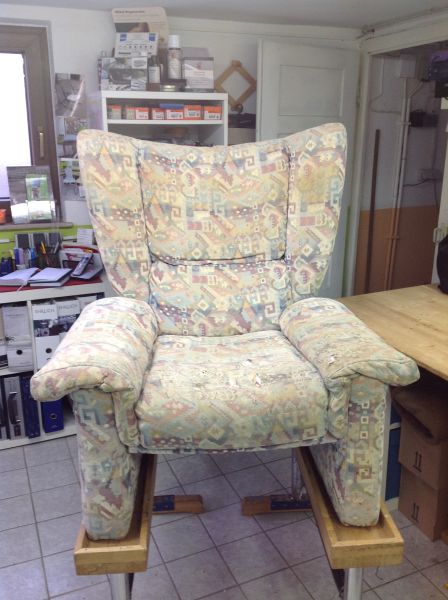 Sessel vorher
